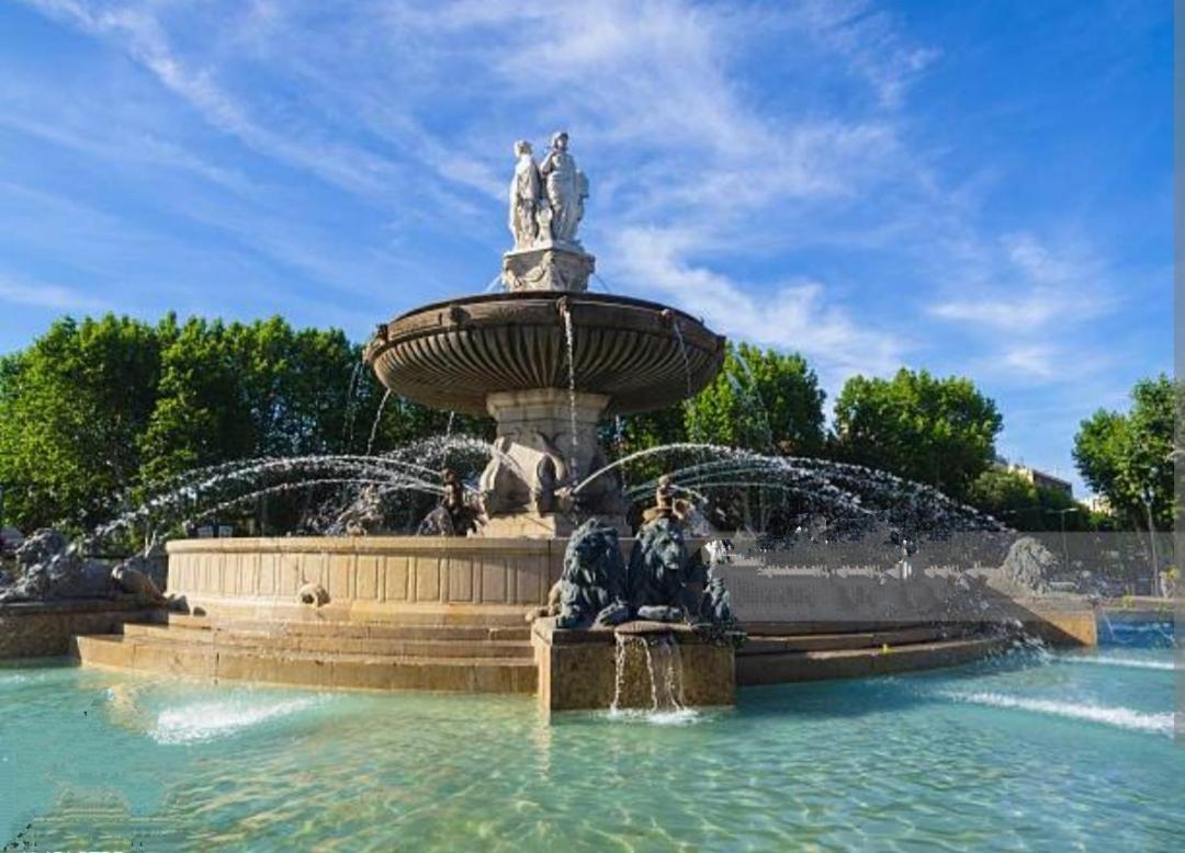Appart Aix Sauna Jacuzzi Balneo Spa Privatifs Hyper Centre Historique Cour Interieur Aix-en-Provence Exterior foto