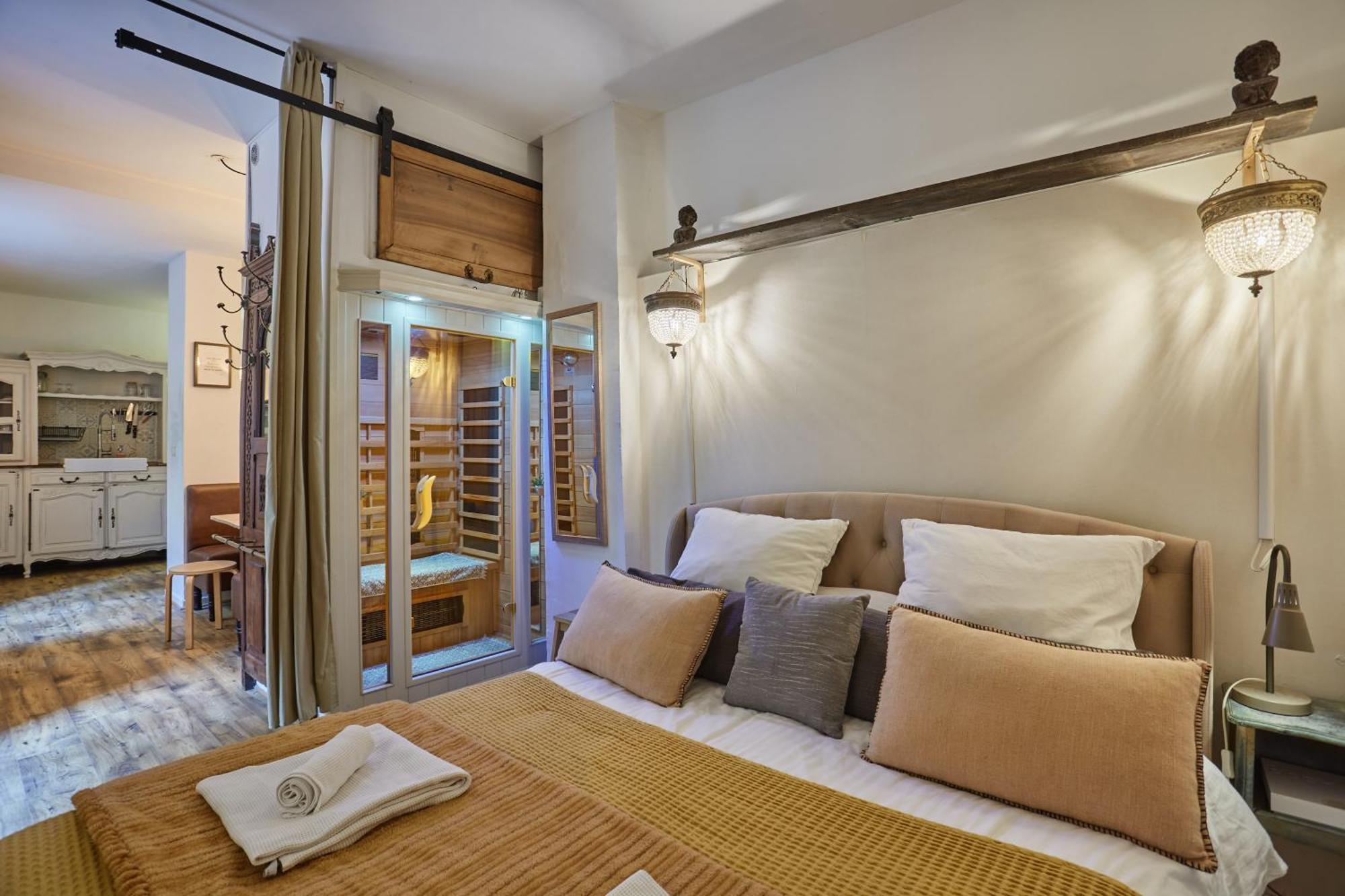 Appart Aix Sauna Jacuzzi Balneo Spa Privatifs Hyper Centre Historique Cour Interieur Aix-en-Provence Exterior foto